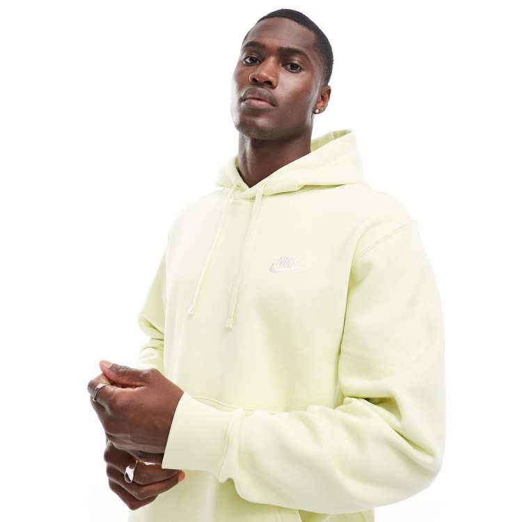 Sudadera verde lima con capucha Club de Nike ASOS