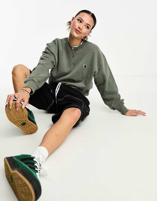 Sudadera verde Nelson de Carhartt WIP