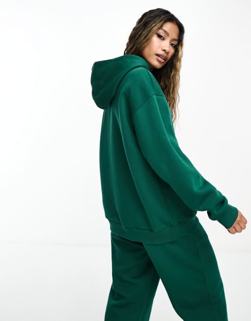 Sudadera cheap verde oscuro