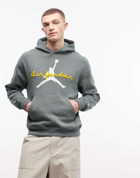 Sudadera verde oscuro con capucha de felpa Brooklyn de Jordan - view 1