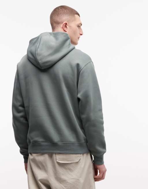 Sudadera verde oscuro con capucha de felpa Brooklyn de Jordan, 3 de 5