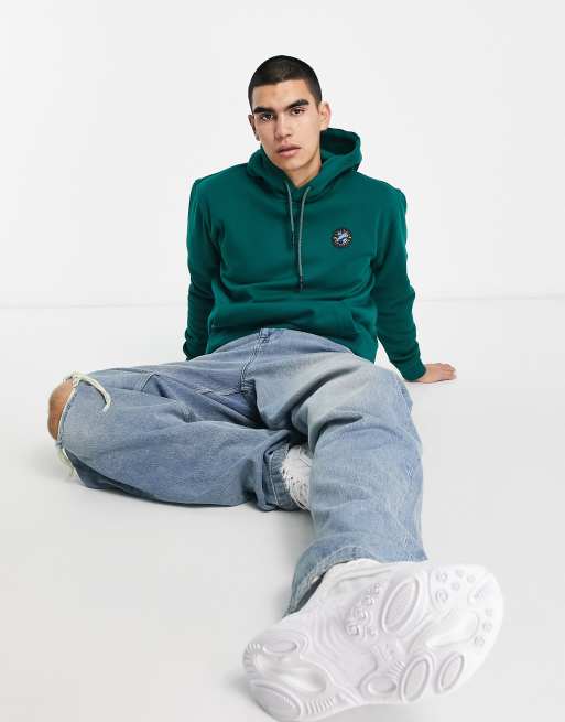 Sudadera verde oscuro con capucha Wander Hour de adidas Originals ASOS