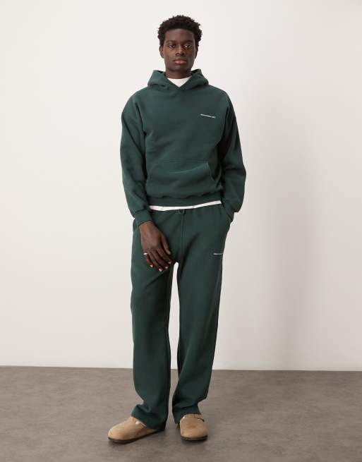 Sudadera verde oscuro con capucha y logo Timeless de Abercrombie & Fitch (parte de un conjunto), 2 de 4