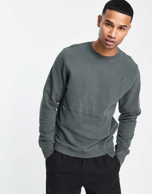 Sudadera verde oscuro con cuello redondo Cut de Scalpers