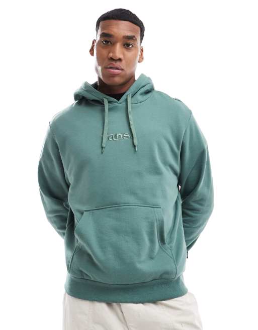Sudadera verde oscuro holgada básica Essential de Vans ASOS