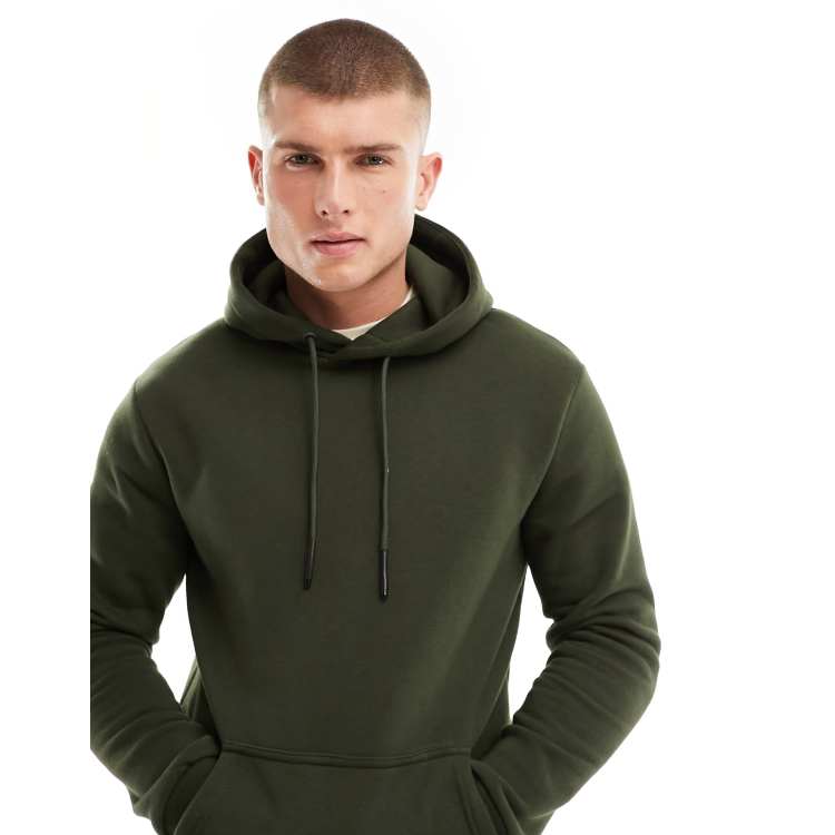 Sudadera best sale verde oscuro