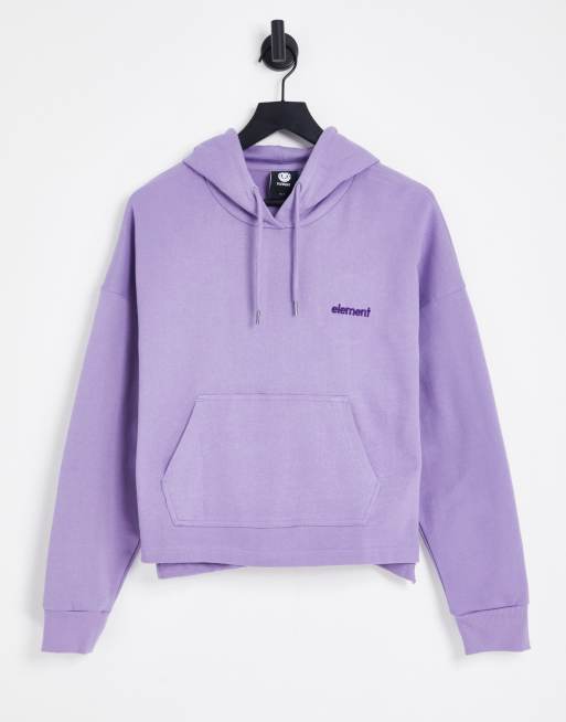 Sudadera violeta con capucha Ferring de Element 