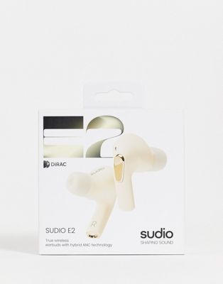 Sudio E2 True Wireless ANC Bluetooth Headphones - Chalk - ASOS Price Checker