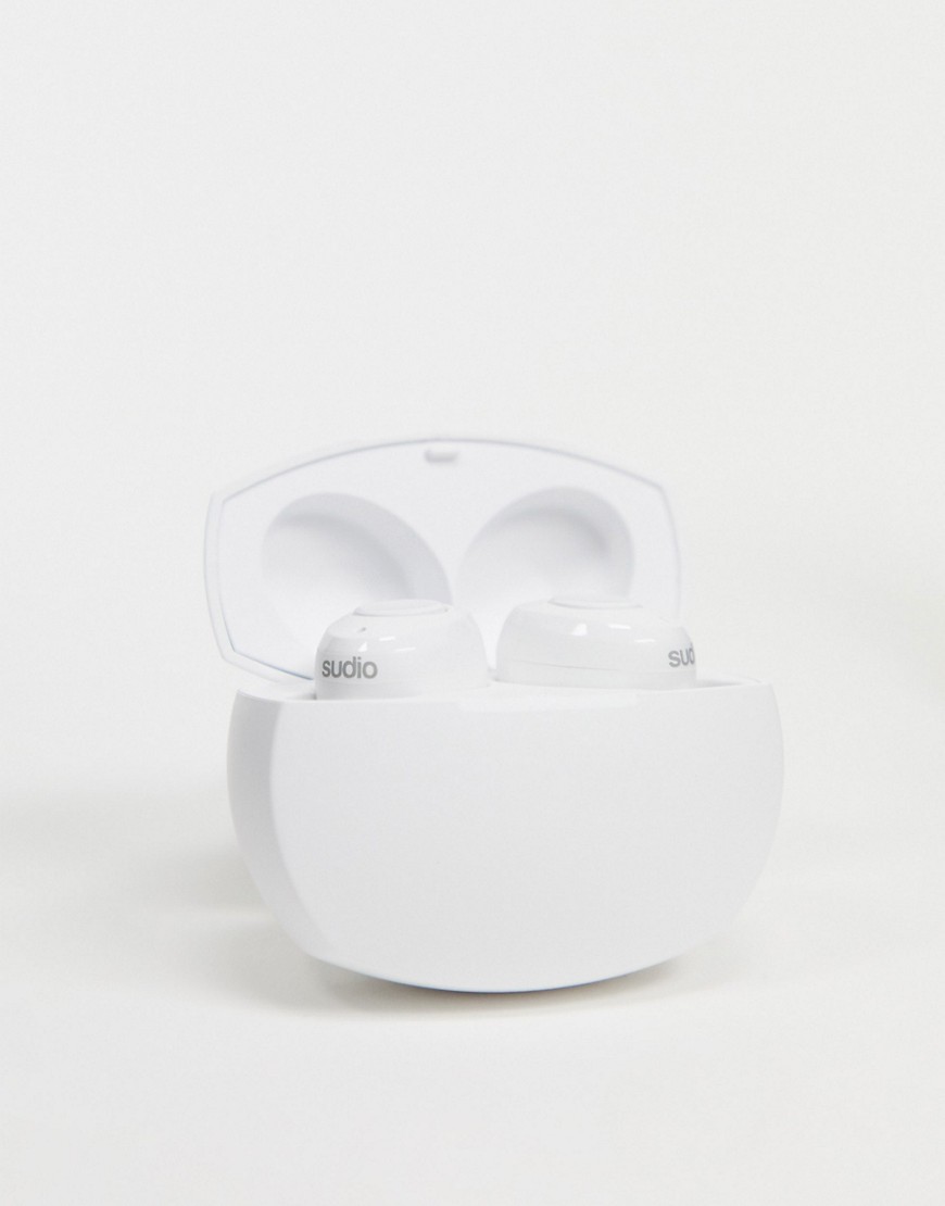 Sudio - Tolv R - Echte draadloze hoofdtelefoon in wit-Zonder kleur