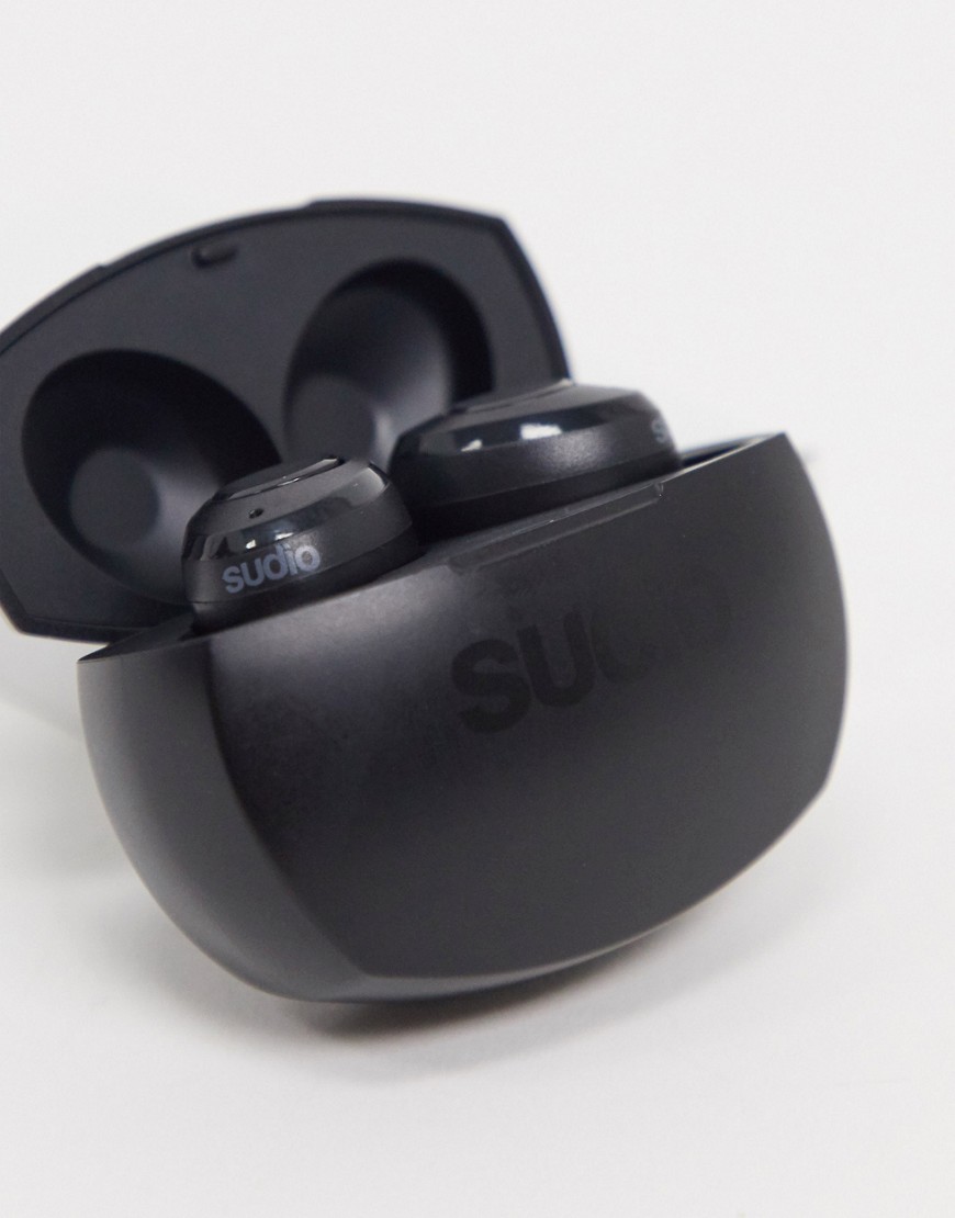 Sudio Tolv R truly wireless earphones in black-No Colour
