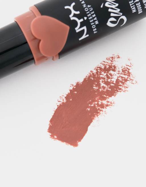 Suede Matte læbestifter - Free Spirit fra NYX Professional Makeup, 3 af 4