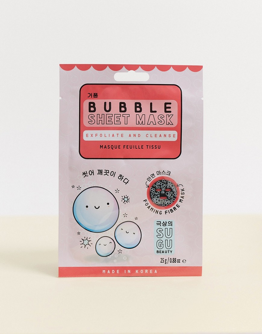 SUGU - Bubble sheet mask - Gezichtsmasker-Paars