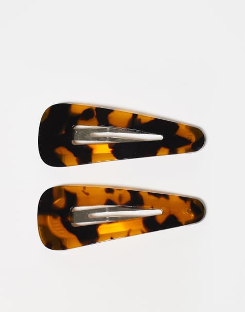 Sui Ava 2 Pack hair clips in tort - view 1