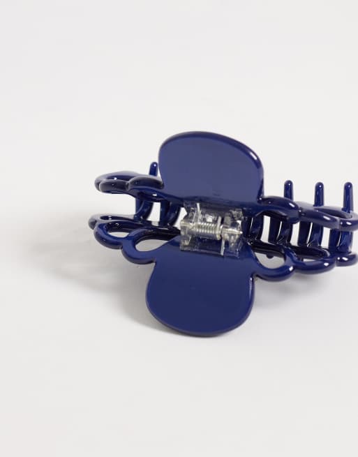 Sui Ava amy dazzle big hair claw in blue, 3 of 3