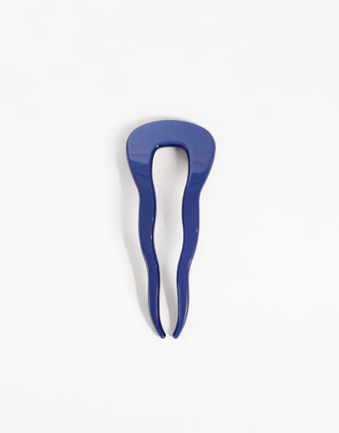 Sui Ava amy dazzle hair pin in blue - view 1