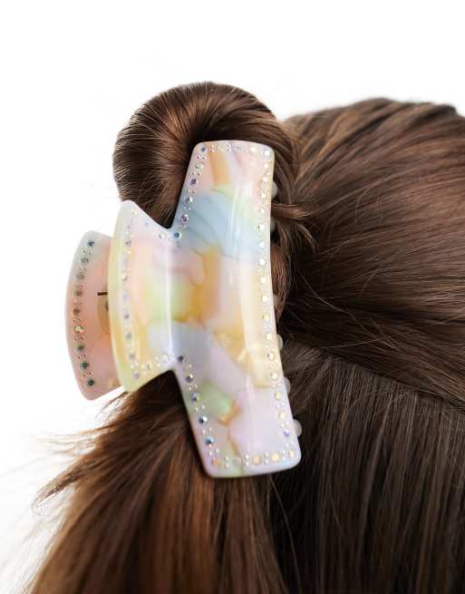 SUI AVA - Anna - Pince à cheveux à strass - Multicolore