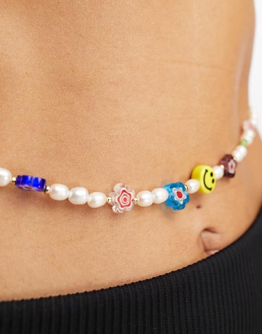 SUI AVA beaded festival belly chain  - MULTI