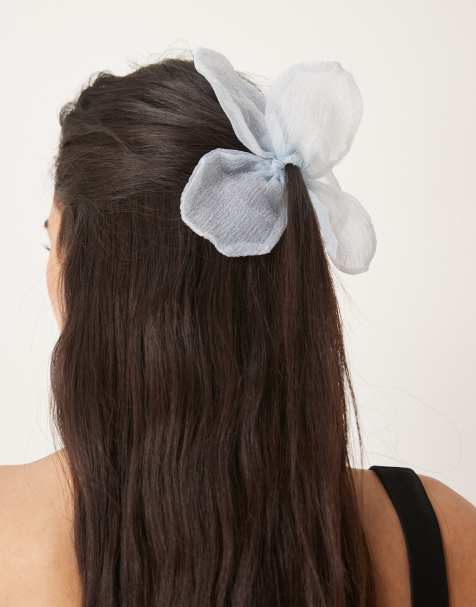 Sui Ava - Buttercup - Elastico per capelli blu a forma di fiore - view 1