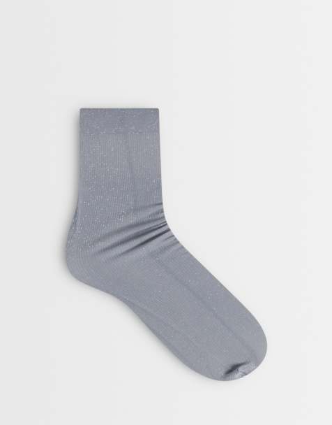 Sui Ava - Chaussettes pailletées - Gris - view 1