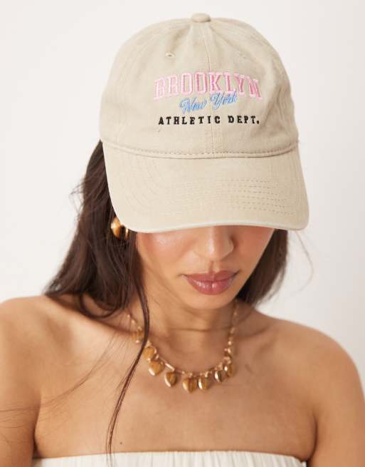 Sui Ava - Everyday - Casquette à inscription - Beige