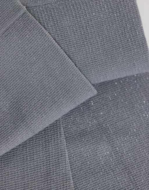 Sui Ava glitter socks in grey, 3 of 3