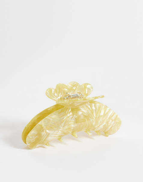 Sui Ava helle big hair claw in pistachio green - view 1