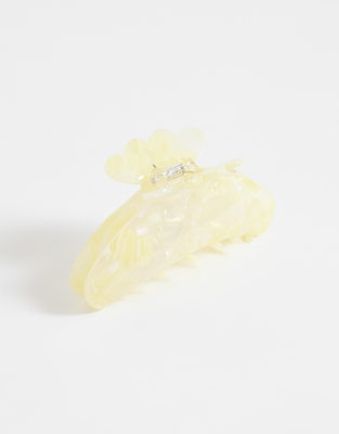 Sui Ava Sui Ava helle big hair claw in yellow
