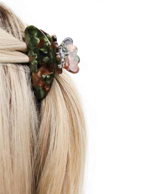 Sui Ava - Helle - Grøn mini-hårklemme 