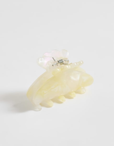 Sui Ava helle mini hair claw  in yellow - view 1