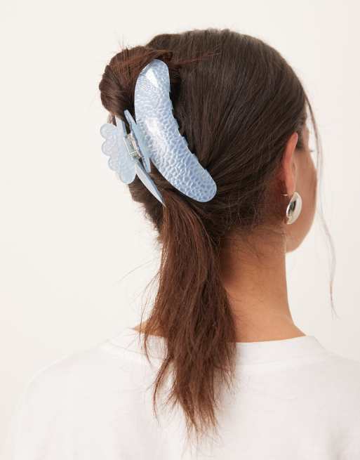 Sui Ava - Helle - Pinza grande per capelli azzurra