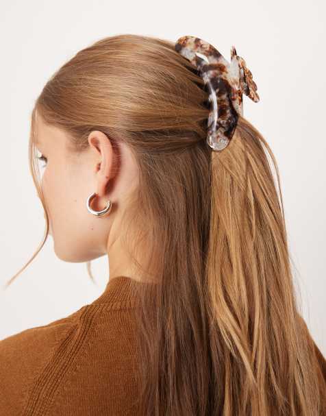 Sui Ava - Helle Smoking Hot - Grote haarklem in tortoise - view 1