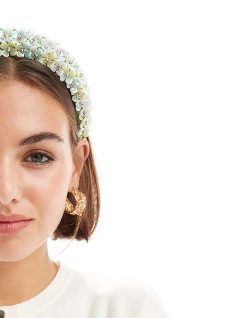 Sui Ava – I Can Buy Myself Flowers – Grönt, blommigt diadem, 2 av 4