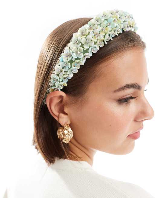 Sui Ava – I Can Buy Myself Flowers – Grönt, blommigt diadem, 4 av 4