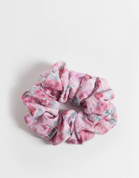 Sui Ava Julie Wildflower scrunchie w kolorze różowym - view 1