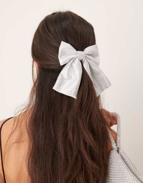 Sui Ava - Kelly - Fiocco argentato con strass - view 1