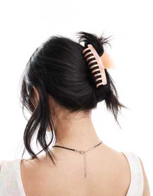 Sui Ava SUI AVA lea paradise big hair claw clip in orange marble