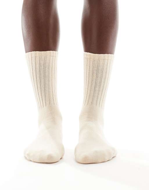Sui Ava - Magda - Beige sokker i pointelle-strik, 4 af 4