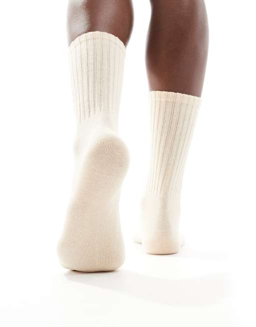 Sui Ava - Magda - Calzini beige traforati, 2 di 4