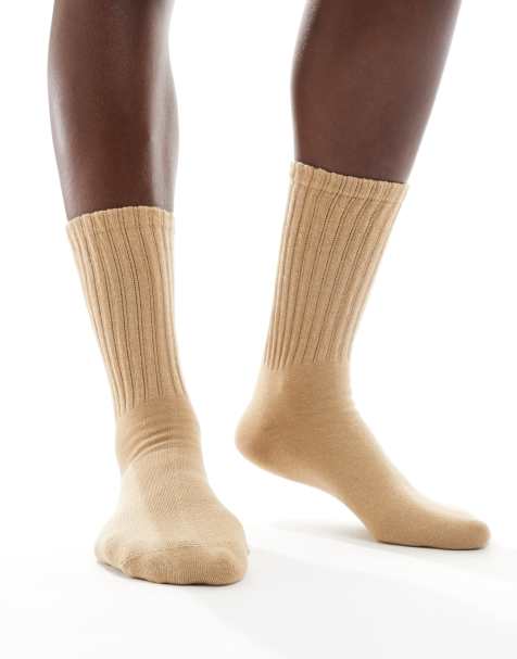 Sui Ava - Magda - Chaussettes en maille pointelle - Sable - view 1