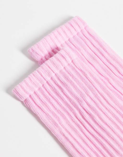 Sui Ava magda socks in pink, 3 of 3