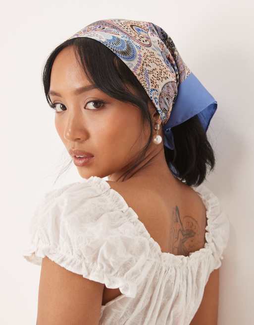 Sui Ava - Mari Bloom - Foulard à motif cachemire - Bleu