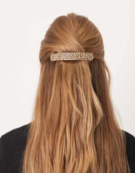 Sui Ava - Matcha Addict - Fermaglio per capelli marrone a barretta - view 1