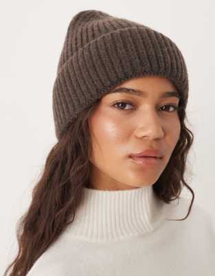 Sui Ava - Nico - Strickmütze in Braun-Brown