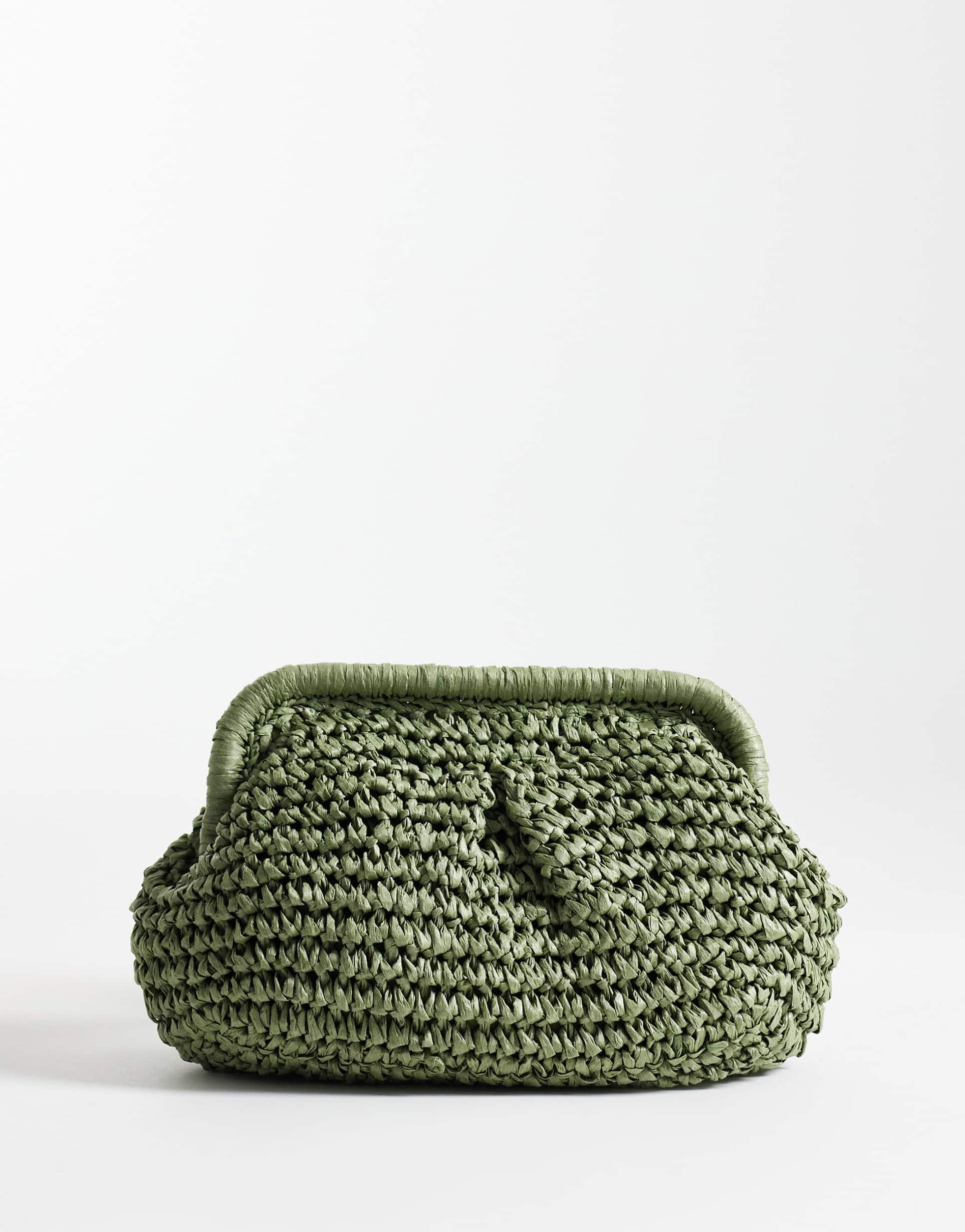 sui ava olivia bloom bag in olive green