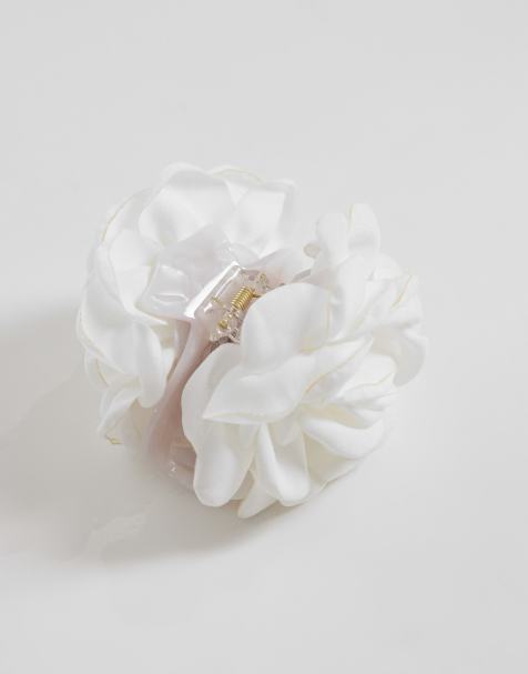 Sui Ava - Rosa - Haarklem in wit - view 1