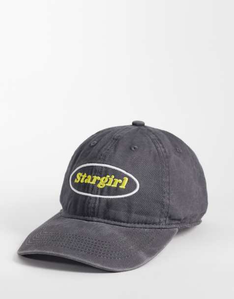Sui Ava star girl cap in grey wash - view 1