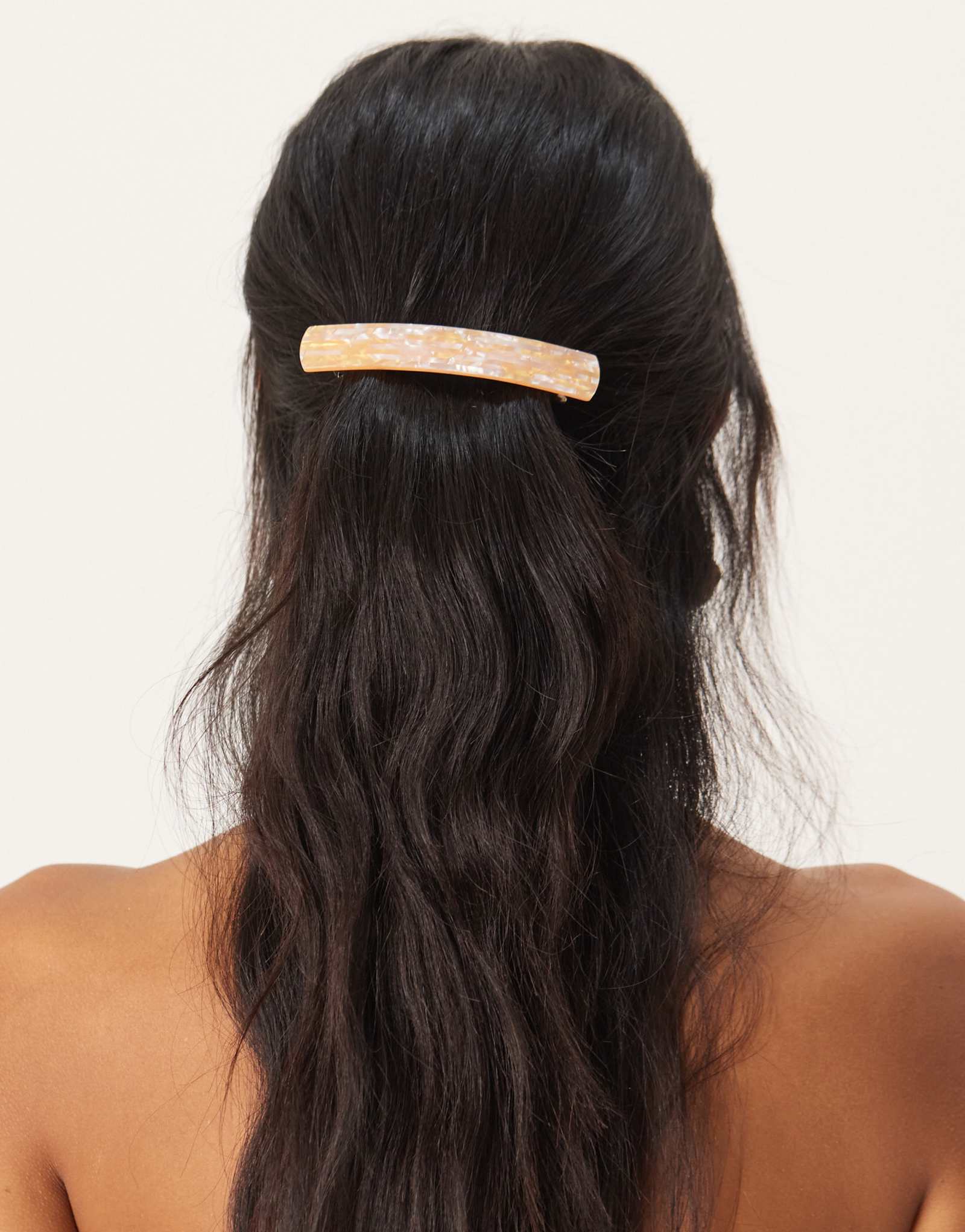 Заколка для волос Sui Ava Vacanza бледно-оранжевого цвета