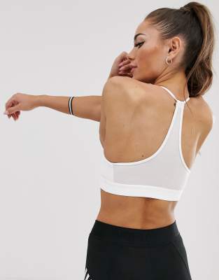 sujetador deportivo blanco