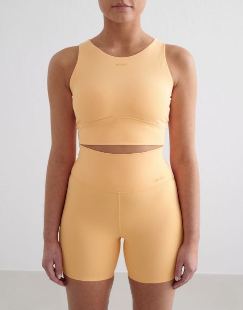 Sujetador deportivo naranja pastel Sorbet Sense de Aim'n - view 1