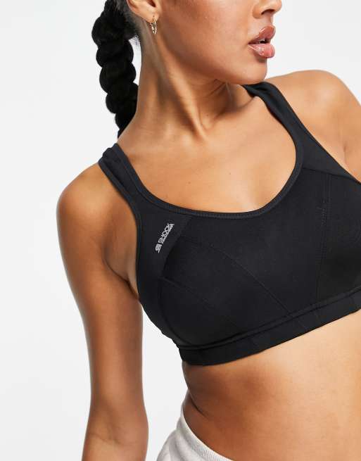 Lo siento Contracción A pie Sujetador deportivo negro de alta sujeción Active Multi de Shock Absorber |  ASOS